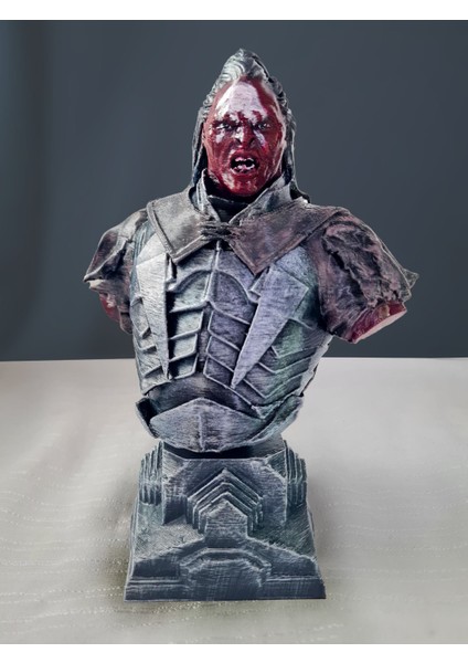 3D Lord Of The Rings Lurtz Figür/ Yüzüklerin Efendisi Ork Lurtz BÜST/17CM/FANART