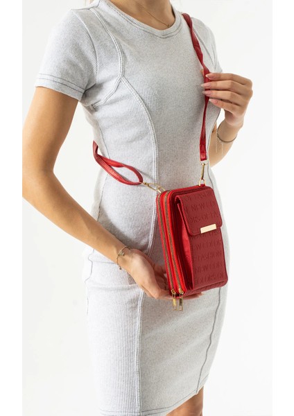 Kadın Omuz ve Çapraz Çanta Telefon Bölmeli 20X13 cm