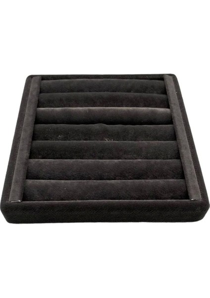 Füme Süet Kumaş Yüzük Sergileme Standı 15X15 cm fırsatları