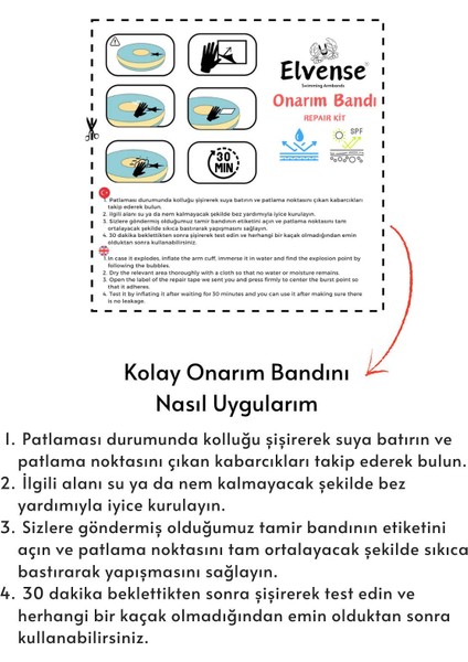 Çocuk Yüzme Kolluğu Seti, Pompalı ve Taşıma Çantalı, 10-30 Kg, Sarı/mavi Renk