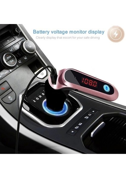 Cars7 Bluetooth Hafıza Kart Girişli 4. 0 Araç Kiti Çakmaklık Mp3 Fm Transmitter fırsatları