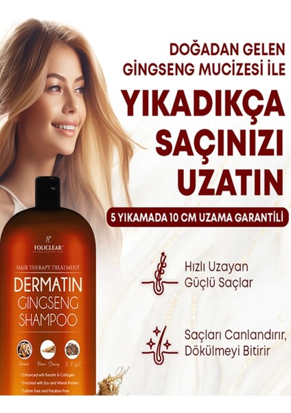 Dermatın Yıkadıkça Saçları Uzatan Gingseng Mücizesi 500 ml