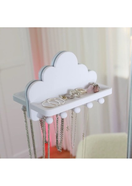 Bulut Temalı Takı Askılığı