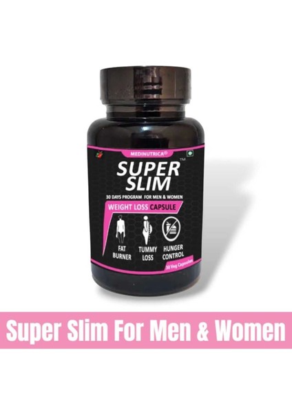 Medinutrica Super Slim Bay/ Kullanımına Uygun 30'lu Takviye
