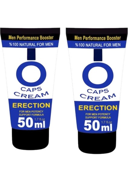 Cream Natural Booster Erkeklere Özel Krem 50 ml x 2 Adet