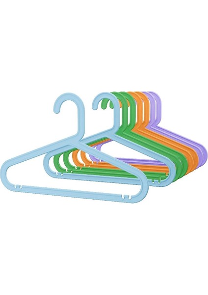 Renkli Çocuk Giysi Askısı Seti, 16'lı, Pratik ve Şık Organize Edici fiyatları