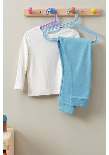 Renkli Çocuk Giysi Askısı Seti, 16'lı, Pratik ve Şık Organize Edici fırsatları