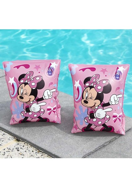 Renkli Minnie Mouse Kolluk 3-6 Yaş 23X15 cm Çocuk Güvenliği Seti