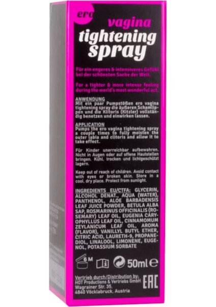 Tıghtrenıng Spray Vaginal Bölge Daraltıcılı Sprey 50ML fiyatları