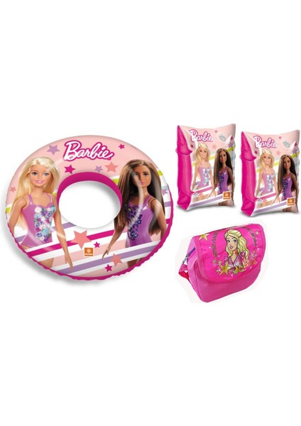 Küçükler Için Deniz ve Havuz Yüzme Seti, Can Simidi, Kolluk ve Taşıma Çantasıyla