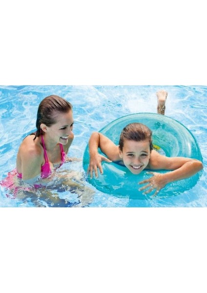 Şeffaf Baskılı Jumbo Simit 76 Cm, Pembe, Şık ve Göz Alıcı Tasarım fırsatları