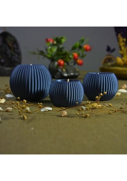 Modern Tealight Mumluk Seti, Şık ve Dekoratif Ev Aksesuarı, Hediye Seçenekleriyle.