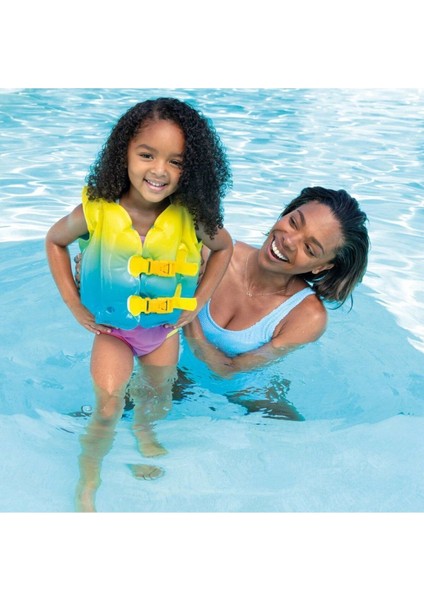 Mavi Lagun Çocuk Deniz Yeleği 41X30 cm (3-5 Yaş) Güvenle Kullanıma Uygun fiyatları