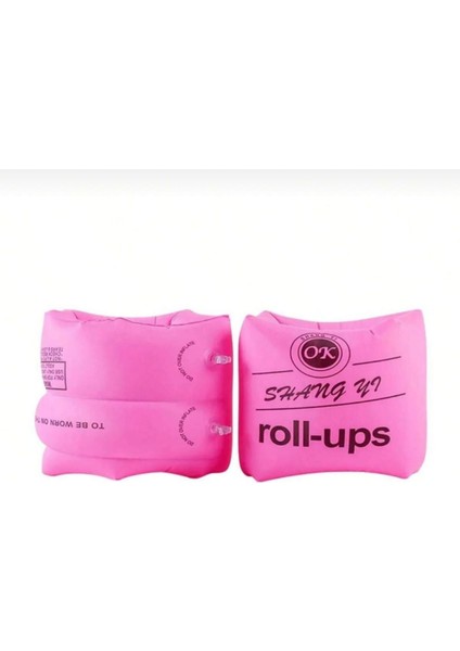 Pembe Şişme Kolluk, Çocuk ve Yetişkinler Için Güvenli ve Rahat Kullanım