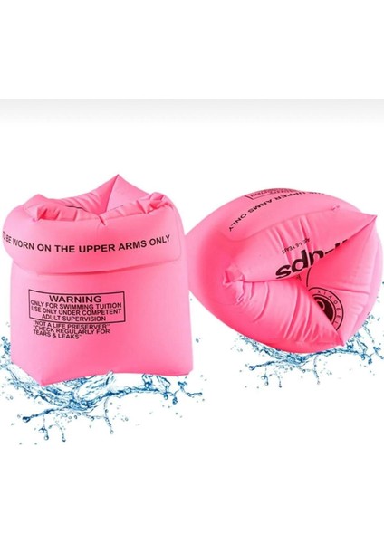 Pembe Şişme Kolluk, Çocuk ve Yetişkinler Için Güvenli ve Rahat Kullanım