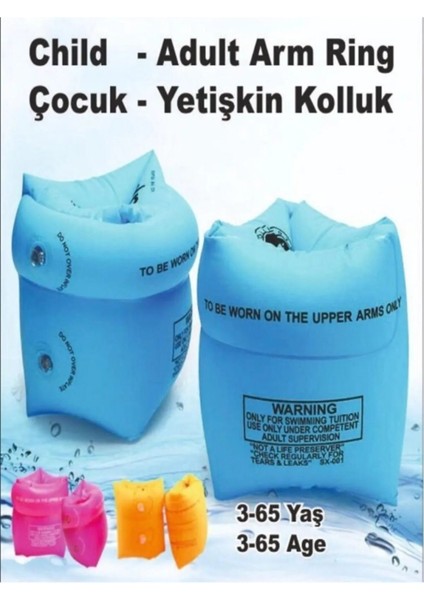 Başlangıç Seviye Mavi Yüzme Kolluk Paketi, 1 Çift fiyatları