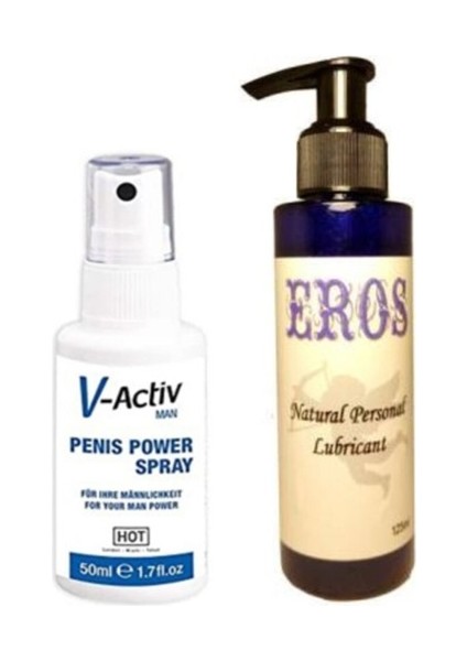 Hintohu Erkeklere Özel Sprey 50 ml + Eros 125 ml Lubricant Gel fiyatları