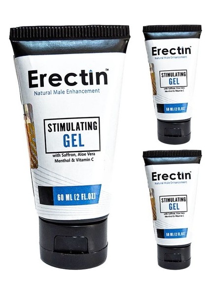 Erectin 60 ml 3 Kutu CxntErkekler İçin Gel