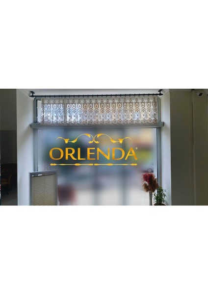 Ahşap Başlıklı Alüminyum Perde Askısı, 100 Cm, Rustik Tasarım, Gri Renk