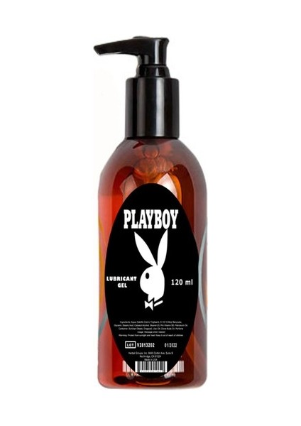 120 ml Naturel Büyük Boy Kişisel Kullanım Sade Lubrikant Jel / Playboy Natural Lubricant Gel
