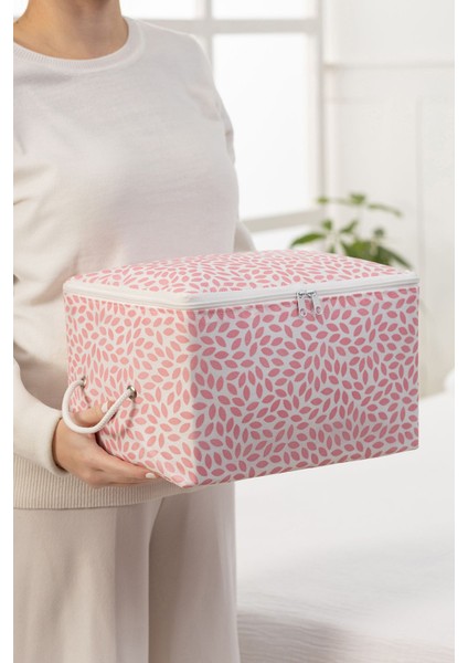 Yaprak Desenli Pudra Küçük Boy Baza Altı ve Valiz Düzenleyici Seti fiyatları