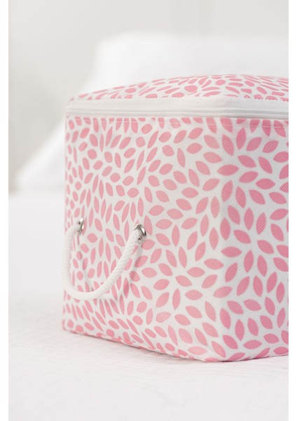 Yaprak Desenli Pudra Küçük Boy Baza Altı ve Valiz Düzenleyici Seti fırsatları