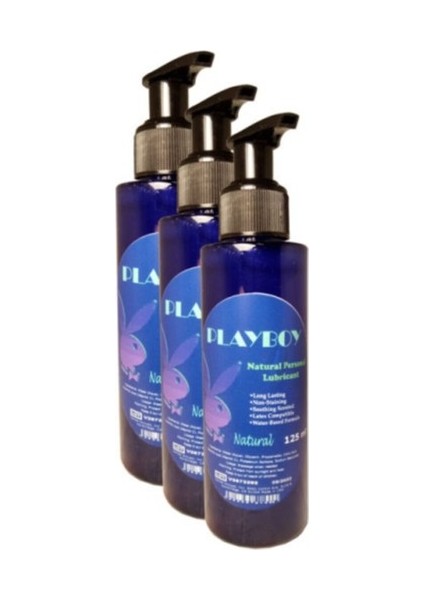 Natural Personal Lubricant 125 ml 3 Adet