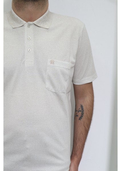 Fistan Store Erkek Desenli Klasik Kesim Rahat Kalıp Tek Cepli Polo Yaka T-Shirt fiyatları
