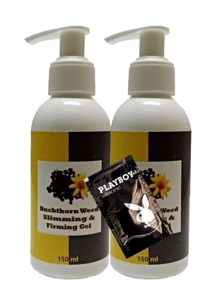 Buck Thorn 1 Alana 1 Tane Daha Weed Slimming-Firming Gel Acı Çehre Tohumu Jeli 150 ml Sel Yaglari Parcalama Jeli SNMP20383 + 1 Adet Jel He.diye