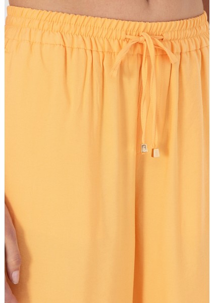 Turuncu Kadın Loose Fit Pantolon DMK.2107035ECOLE.