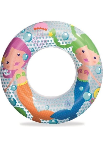 Renkli Simit Desenli 51 cm Şişme Yüzme Havuzu - Bestway 36113