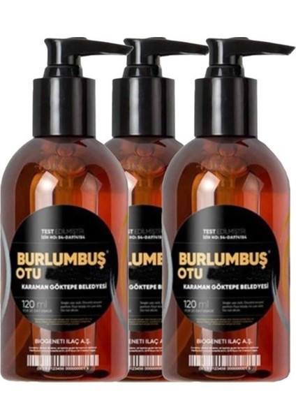 Burlumbuş Otu Jeli 120 ml x 3 Adet