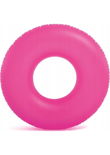 Pembe Fosforlu Can Simidi 91 Cm, Su Güvenliği ve Görünürlük Sağlar