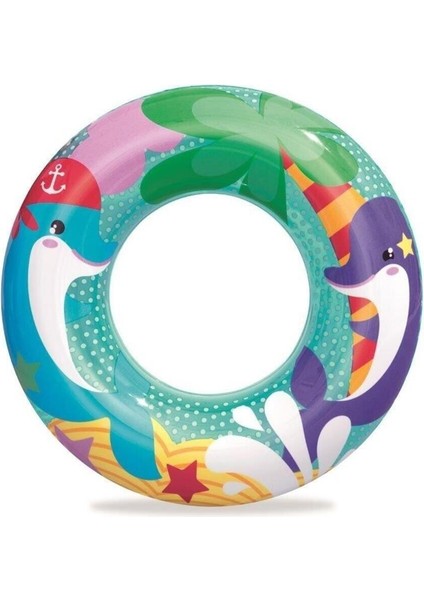Renkli Simit Desenli 51 cm Şişme Yüzme Havuzu - Bestway 36113 fırsatları
