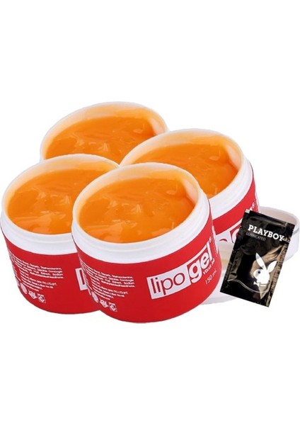 Lipogel Bölgesel Krem 150 ml x 4 Adet + Jel