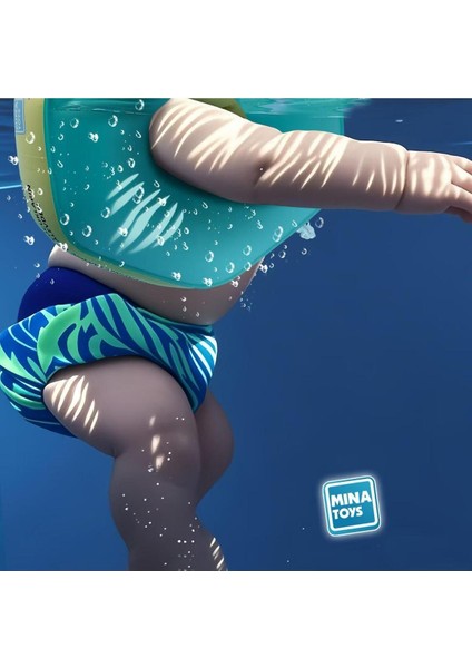 Mavi Renkli Başlangıç Seviyesi Yüzme Kolluğu, Güvenli ve Konforlu Kullanım modelleri