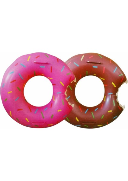 Pembe Simit 76 Cm, Tutmaçlı, Mavi Su Temalı, Renkli ve Şık Tasarım