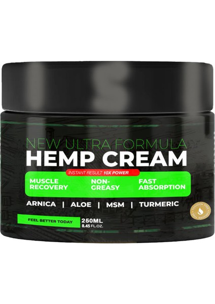 Louise Beauty / Hemp Cream - Ağrılarınıza Cildinizi Nemlendirmeye 250 ml Krem - Secenek_variant_property : 1li