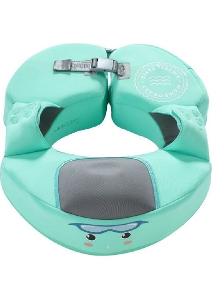 Yeşil Çocuk Yüzme Simidi, 8-36 Ay, Güvenli ve Konforlu Yüzme Deneyimi