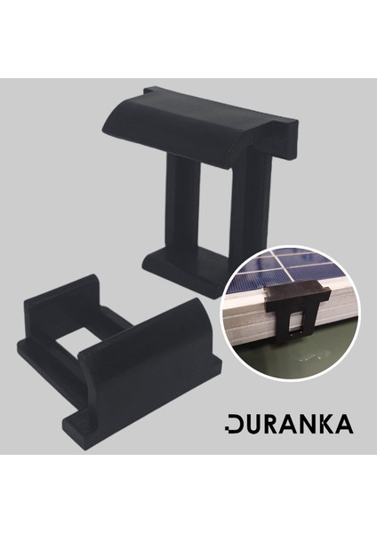Duranka Drenaj Klipsi - Güneş Paneli Su Tahliye Klipsi (10 Lu Paket)