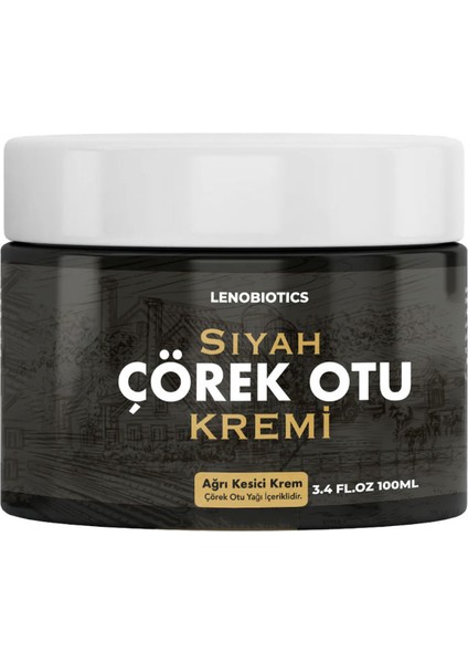 Siyah Çörek Otu Kremi / Ağrılarınıza Hızlıca Doğal Çözüm! 100 ml Krem - Secenek_variant_property : 1li