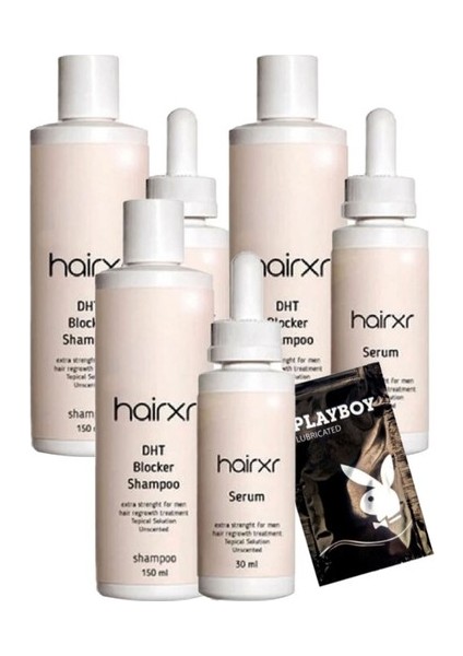 Dht Blocker Saç Bakım Şampuanı 150 ml x 3 Adet + Serum 30 ml + Jel