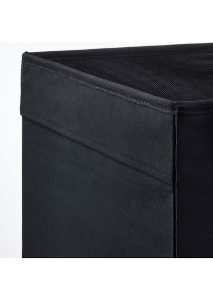 Şık Kulplu Oyuncak ve Organizer Kutusu, 33X38X33 Cm, Modern Siyah Renk modelleri