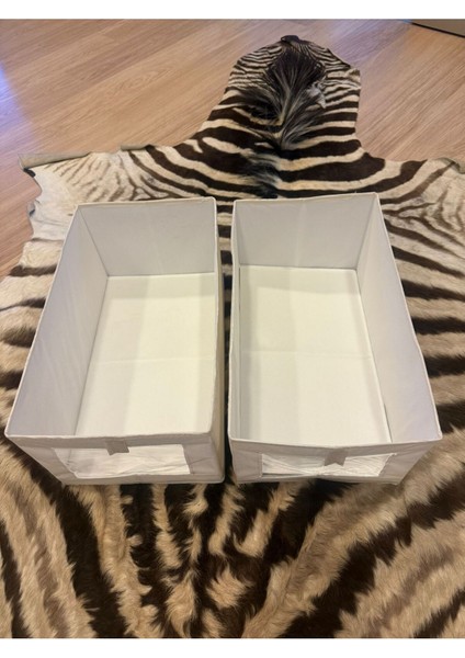 Iki Adet Bej Kutu, 44X25X20 Cm, Karton Destekli, Şık ve Dayanıklı Tasarım fiyatları