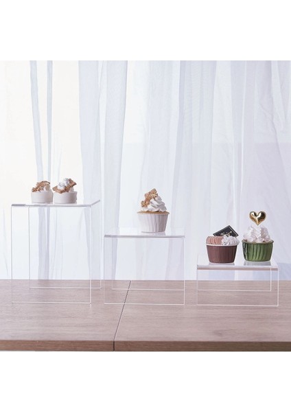 Şık Ürün Sergileme Standı 30X20X15CM, 6mm Dayanıklı ve Estetik Tasarım