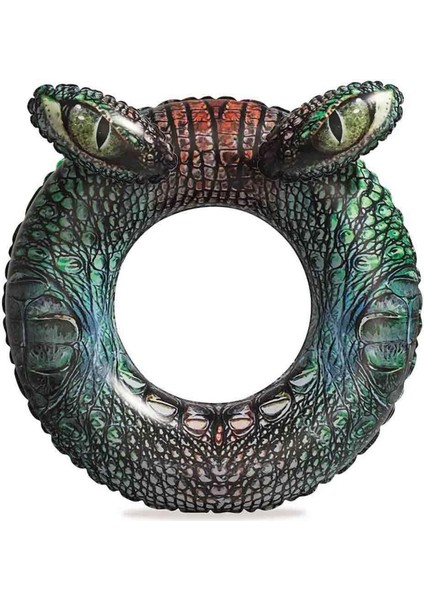 Gerçekçi Timsah ve Kaplan Figürlü Simit, Eğlenceli ve Sevimli Tasarım