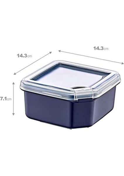 Lacivert 1000 ml Saklama Kabı, Şık ve Kullanışlı Depolama Çözümü fiyatları