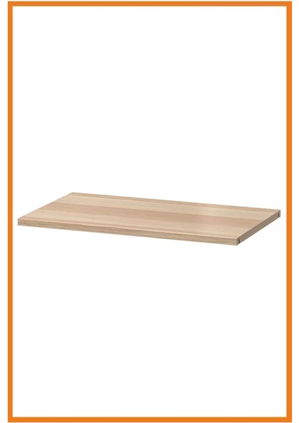 Ağartılmış Meşe Görünümlü, 56X36 cm Şık ve Kullanışlı Raf