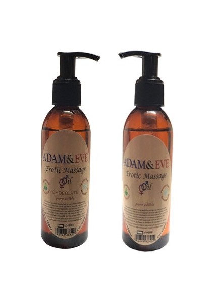 Hintohu Erkeklere Kadınlara Özel Çikolata Vanilya Aromalı Masaj Yağı Massage Oil 125 ml