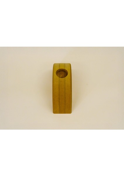 El Işçiliği Kahverengi Mumluk, Şamdan, Boyamaya Uygun, Şık Dekorasyon Parçası fırsatları